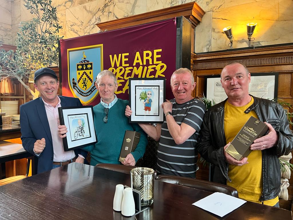 Peter Scott Printers celebrate 98 years of service from retiring trio