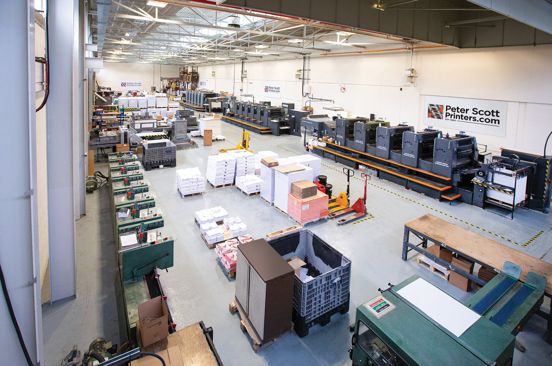 Burnley’s printing giant Peter Scott Printers expands with 24 hour production